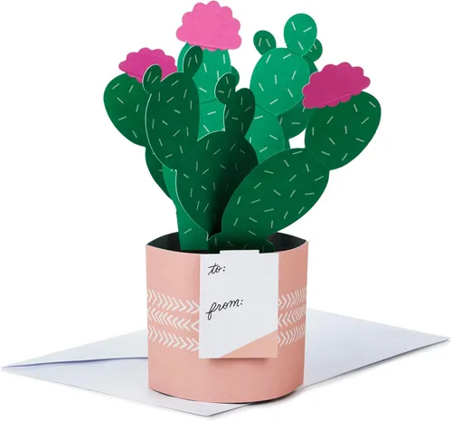 Vista 8 de Hallmark Tarjeta desplegable para el Día de la Madre (plantas de invernadero y gatos) Maravilla de papel para cumpleaños, aliento y pensamiento de ti