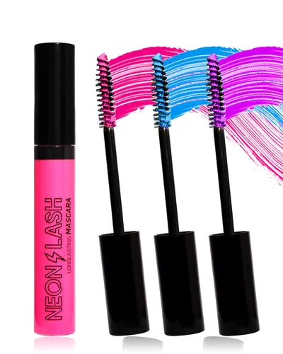 Vista 11 de Máscara de pestañas de color con brillo UV, volumen y longitud, 3 unidades, amarillo, verde, naranja, resistente al agua, para pestañas, rizado