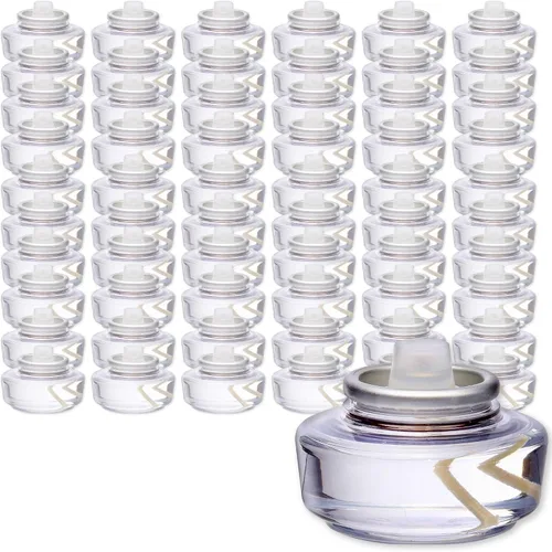Vista 11 de Hollowick Velas líquidas desechables, 8 horas, para uso en portalámparas votivas de vidrio, luces de mesa de boda de restaurante, cierres