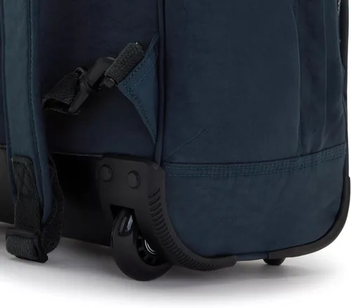 Vista 5 de Kipling Gaze - Mochila grande con ruedas para mujer, Tonal azul real