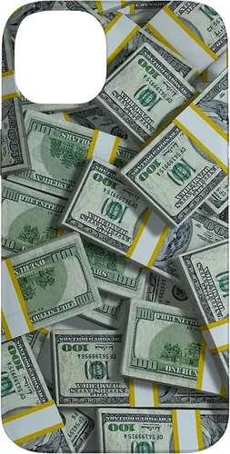 Vista 15 de Pile Money Finance Currency 100 Dollar Stacks Bill s Success Case para iPhone 17