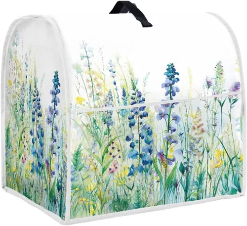 Vista 28 de Fundas de ayuda de cocina para batidora de pie de 4.5 a 5 cuartos de galón, lavables para electrodomésticos de cocina, fundas de tela para proteger