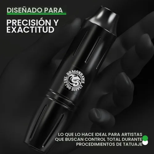 Vista 2 de Dragonhawk Kit de bolígrafo de tatuaje inalámbrico, máquina rotativa para Kit de tatuaje - 2