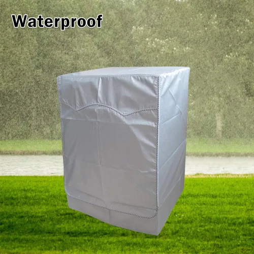 Vista 10 de QLLY Cubierta para lavadora/secadora para máquina de carga frontal - Impermeable, a prueba de polvo, a prueba de sol, A27"P33"Al39" Adecuada