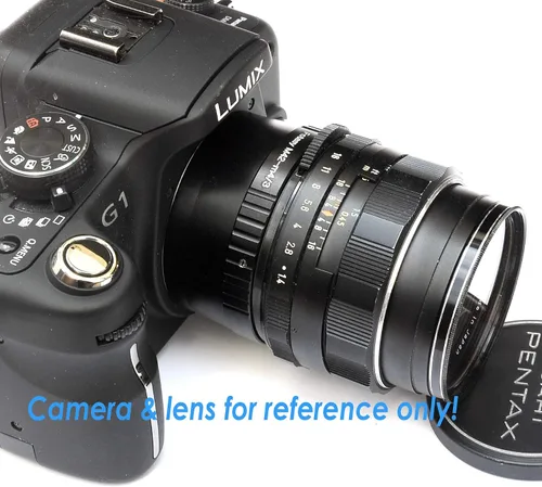 Vista 4 de Fotasy Lente ajustable M42 a M43 Adaptador, 42mm tornillo de montaje a MFT, se ajusta a Olympus E-PL8 E-PL9 E-M1 E-M5 E-M10 I II III E-PM2 E-PM1
