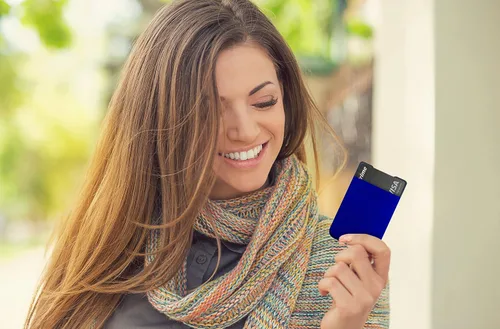 Vista 30 de Modern Carry Cartera delgada para tarjetas de crédito ultrafina