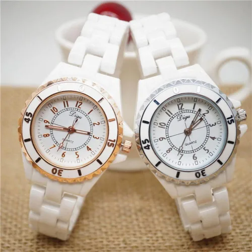 Vista 5 de Relojes de vestir de cuarzo de cerámica para mujer