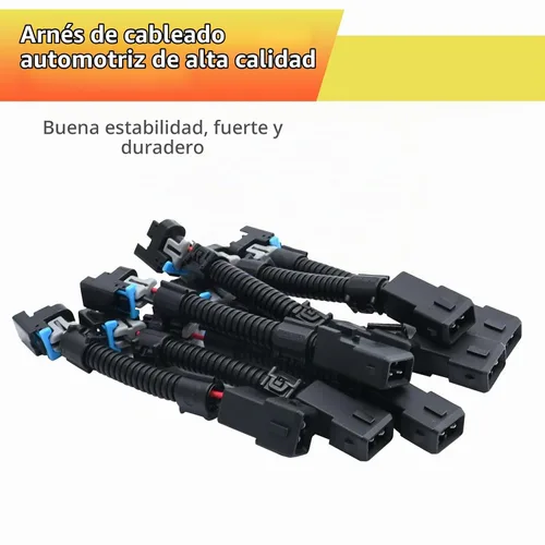 Vista 4 de 8 piezas LS1 LS6 LT1 EV1 juego de cables de inyector, conectores para Multec LQ4, LQ9 adaptadores Delphi 4.8 5.3 6.0