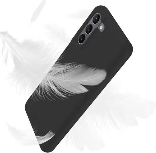 Vista 5 de GOOSPERY Soft Feeling Jelly - Funda para Galaxy S21 Plus (6.7 pulgadas) Funda de parachoques delgada y sedosa (negro)