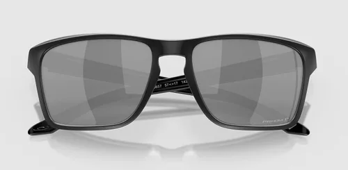 Vista 6 de Oakley Sylas Gafas de sol negro mate con lente polarizada Prizm Black de 2.244 in, Mate negro