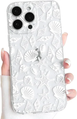 Vista 59 de NITITOP Funda para iPhone 13 Clear Sea Animal - Pez negro Pescado Negro