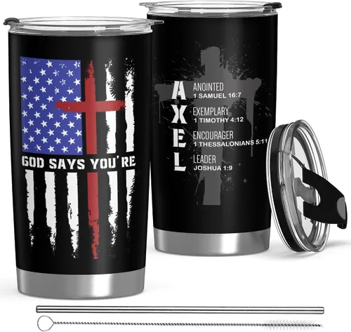 Vista 23 de Vaso personalizado con texto fotográfico, vaso de acero inoxidable con pajilla, taza de café personalizada con foto de viaje, regalo