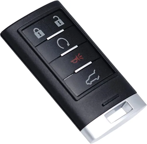 Vista 7 de SUPALAND Llavero de repuesto para Cadillac SRX 2010 2011 2012 2013 2014 2015 ATS XTS 2013-2014 ELR botón de arranque inteligente de proximidad sin