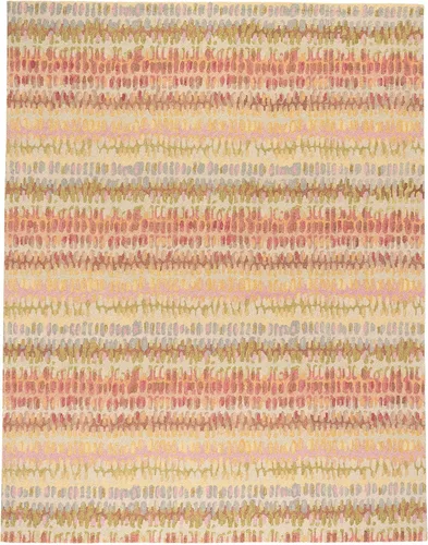 Vista 28 de Dash & Albert Paint Chip Hand Micro Hooked Wool Rug, 2' X 3', Bark Abstract