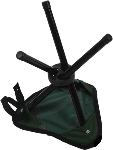 Vista 6 de Taburete plegable trípode al aire libre portátil camping asiento silla de pesca nuevo