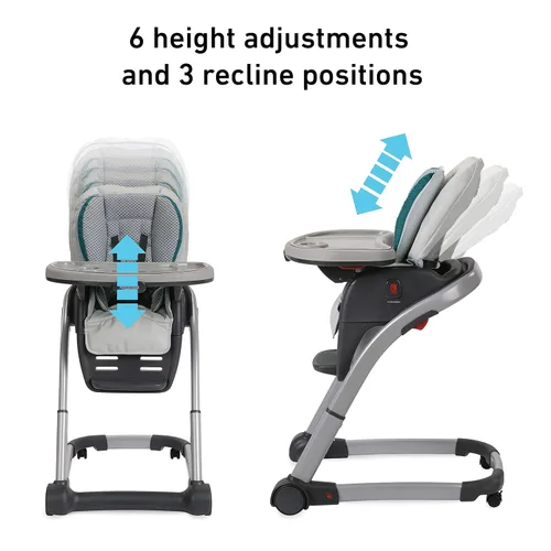 Vista 4 de Graco Blossom - Silla alta convertible 6 en 1, Redmond