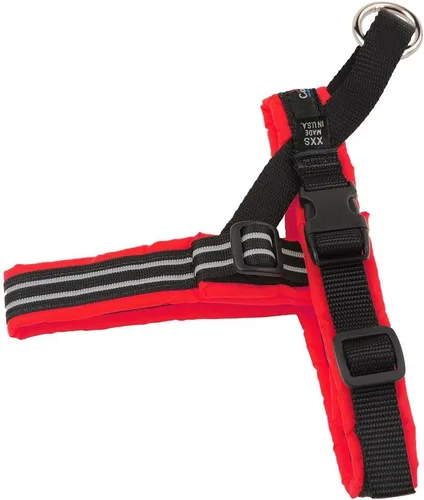Vista 27 de Arnés de deportes ComfortFlex de PetPDC, Berry American made, designed, cut, assembled, and sewn in the USA, padded reflective harness, integrated