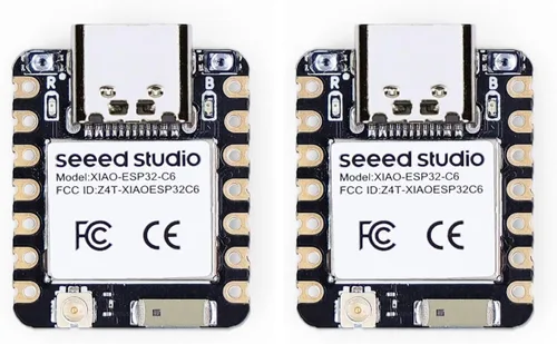 Vista 19 de Seeed Studio XIAO ESP32C3 - Pequeña placa MCU con Wi-Fi y BLE para escenarios de control de IoT. Microcontrolador con carga de batería, eficiencia