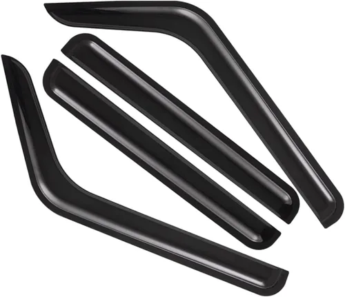 Vista 7 de Lightronic Visera de ventana de ventilación automática con clip extra duradera, se adapta a Jeep Wrangler JL Unlimited 2018-2026 (4 puertas), Jeep