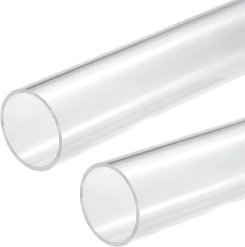 Vista 23 de MECCANIXITY Tubo acrílico transparente rígido redondo tubo 0.157 in (5/32") ID 0.315 in (5/16") OD 10" para lámparas y linternas, sistema