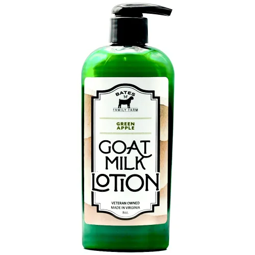 Vista 8 de Loción de leche de cabra y manteca de karité 8 oz (crema de bayas N)