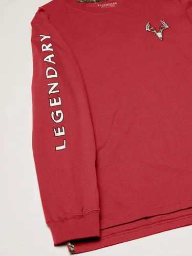 Vista 6 de Legendary Whitetails - Camiseta de manga larga para hombre, con diseño exclusivo