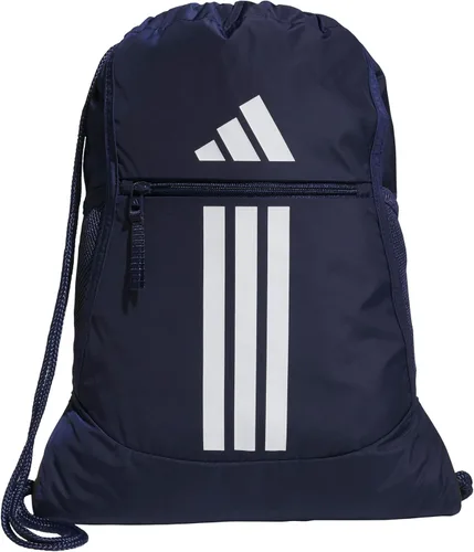 Vista 25 de adidas Alliance Sackpack - Mochila con cordón para deportes, bolsa de Negro/2