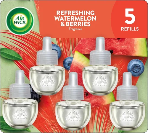 Vista 11 de Air Wick Aceites Esenciales Perfumados 0+4 Aguacate Fresco y Bayas