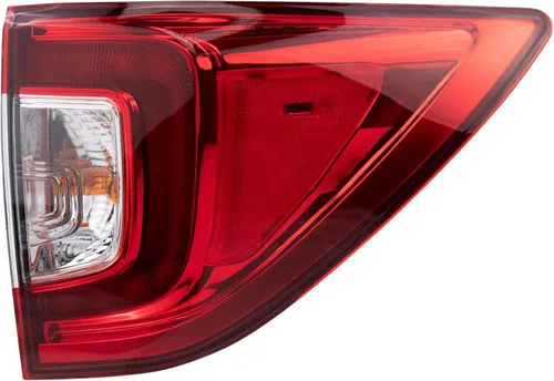 Vista 9 de Ensamble de luz trasera exterior TRQ para lado del conductor izquierdo trasero. Compatible con Toyota Corolla XLE 2020, 2021, 2022 y Toyota Corolla
