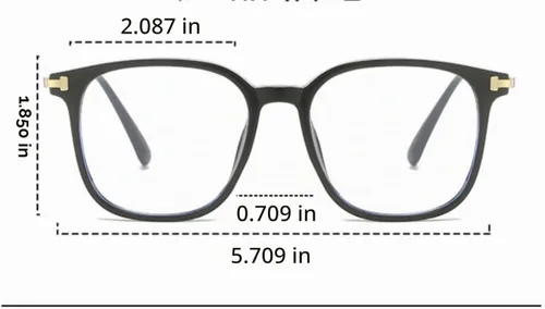 Vista 2 de Shiratori Square Blue Light Blocking Glasses for Women Men, Lightweight Frame Anti Eyestrain Computer Glasses Verde