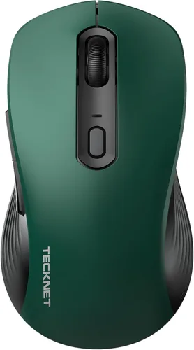 Vista 13 de TECKNET Ratón Bluetooth para computadora portátil, mouse inalámbrico