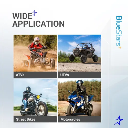 Vista 5 de BlueStars 4SV-81940-12-00 Reemplazo del relé solenoide de arranque para Yamaha ATV YFM 350 400 450 660 700 Raptor Grizzly Kodiak Wolverine Big Bear
