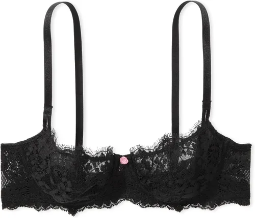 Vista 3 de Victoria's Secret Dream Angels Wicked - Brasier tipo balconette sin forro para mujer (32A-38DDD)