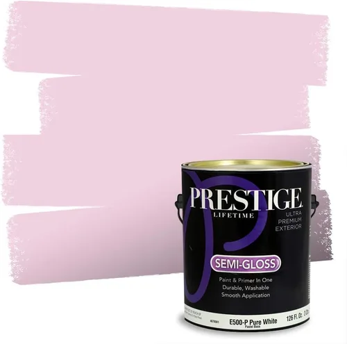 Vista 10 de Prestige Paints - Pintura exterior e imprimación en uno, 1 galón, plano, E500-P-A011GP