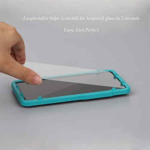 Vista 2 de Ibywind Protector de pantalla para Xiaomi Mi 9T/Redmi K20/K20 Pro, con 2 piezas de vidrio templado, 1 protector de lente de cámara, 1 película