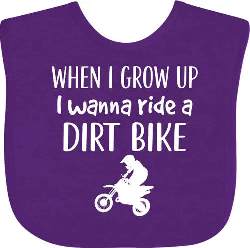 Vista 16 de inktastic Babero para bebé de motocross Future Dirt Biker