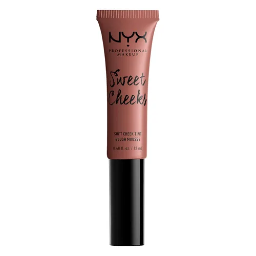 Vista 11 de NYX PROFESSIONAL MAKEUP Sweet Cheeks Tinte Suave para Mejillas, Rubor en Crema - Almost Famous