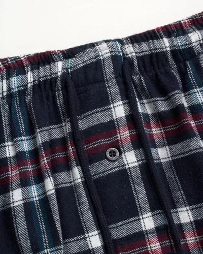 Vista 5 de U.S. Polo Assn. Conjunto de pijama térmico para hombre, camiseta de punto gofre y pantalones largos de John, caja de regalo