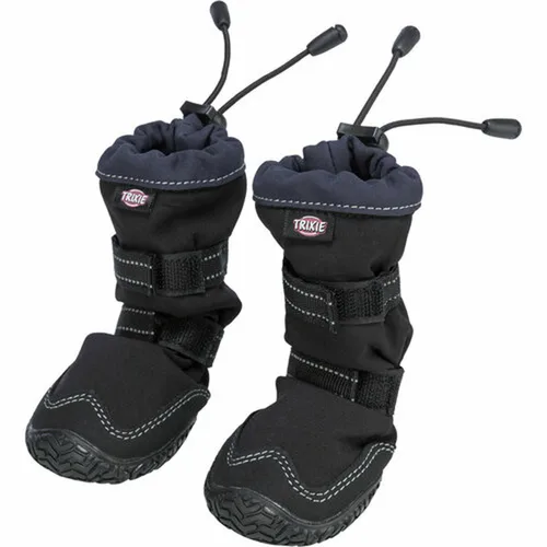 Vista 3 de Zapatos para perros Trixie 19410 Negro