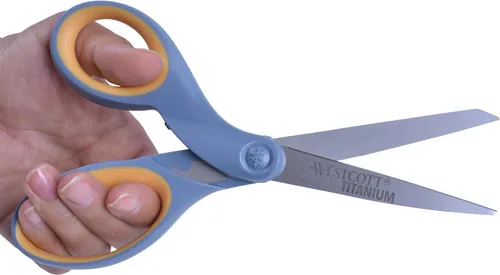 Vista 5 de Westcott 15917 Tijeras Lefty de titanio de 8 pulgadas