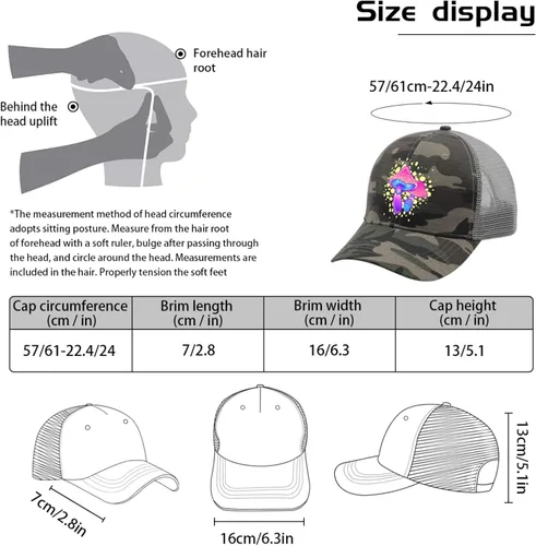 Vista 4 de devor Baseball Caps Magic Mushrooms Dad Hats, Funny Cap for Men