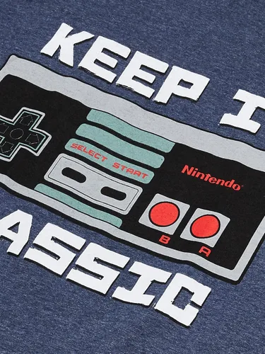 Vista 3 de Nintendo Camiseta clásica Keep It para hombre