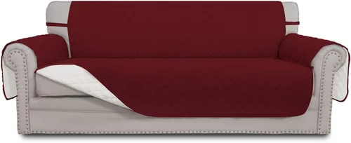 Vista 206 de Easy-Going - Funda reversible para sofá, resistente al agua, con varillas de espuma y correas elásticas, protector de muebles para mascotas y perros