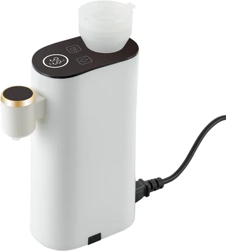 Vista 7 de Mini dispensador de agua para encimera con agua caliente instantánea, 5 ajustes de temperatura y pantalla LED, enfriador de agua portátil