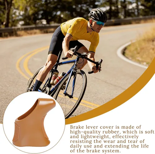 Vista 5 de Fundas de palanca de freno compatibles con Campagnolo Nuovo Super Record Shield Road Bike Shifter Palanca de cambio para deportes al aire libre