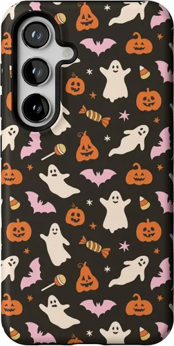 Vista 445 de Casely Funda para Galaxy S9 Postura de cadáver Yoga de esqueleto Diseño protector delgado esencial de doble capa