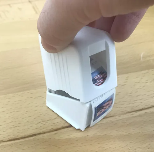 Vista 3 de Dispensador de rollos de sellos para un rollo de 100 sellos