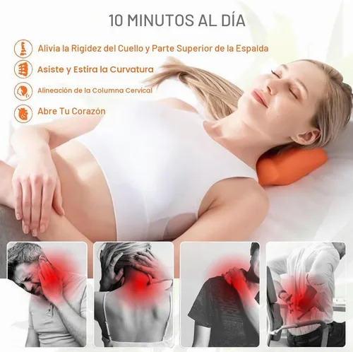 Vista 2 de Masajeador de punto gatillo trapecio, herramienta de liberación suboccipital, corrector de postura para dolor de cuello y hombro, corrector