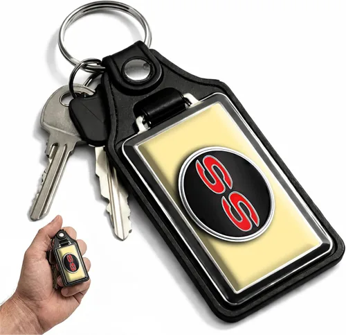 Vista 43 de Brotherhood Car Key Chain for Nova - Classic Models Keychain for Men and Blanco antiguo - Personalizado 1975
