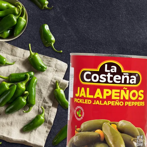 Vista 4 de LA COSTENA PIMIENTA JALAPENO ENTERA #10 93OZ